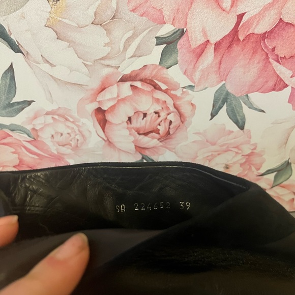 YSL Saint Laurent Leather and Suede Booties - Picture 6 of 6